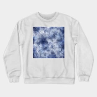 Navy Watercolor Fog Crewneck Sweatshirt